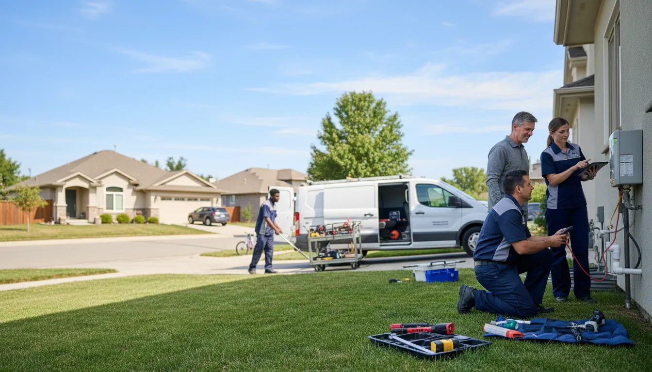 Tankless water heater service in North Bend, PA